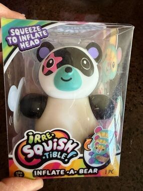 Irresquishtible- Inflat a bear- Fidget toy- NEW IN BOX